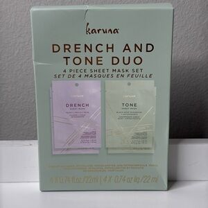 Karuna Tone and Drench Sheet Mask Set 4 Pack NWT
